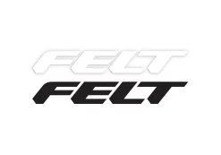 Felt Bicycles DECAL LOGO 6" (WHITE)