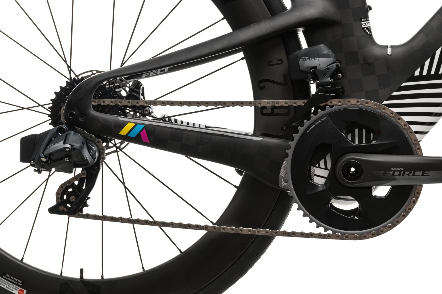 Felt IA Advanced Force ETap AXS Triathlon Bike - 2020, 54cm 3 Felt IA Advanced Force ETap AXS Triathlon Bike - 2020, 54cm - Image 3