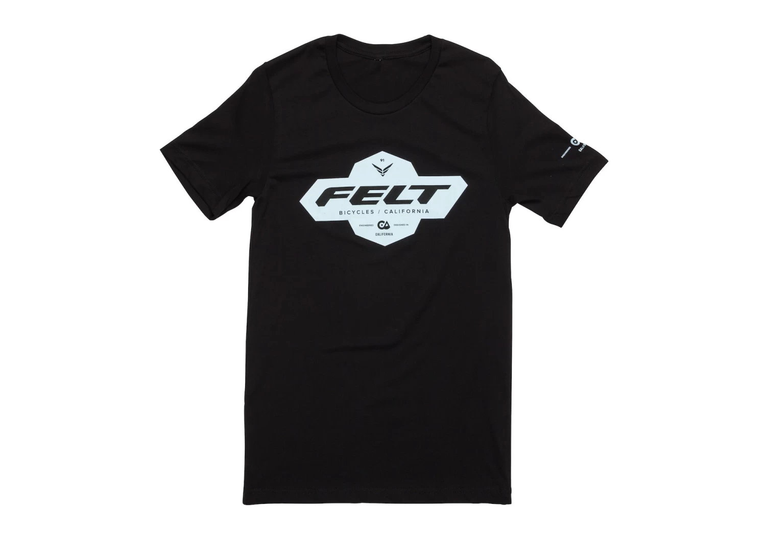 Felt Bicycles Felt Brand Black T-Shirt | Men's 1 Felt Bicycles Felt Brand Black T-Shirt | Men's
