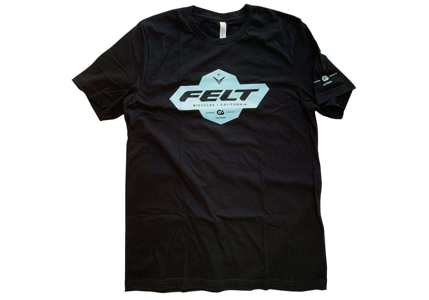 Felt Bicycles Felt Brand Black T-Shirt | Men's 2 Felt Bicycles Felt Brand Black T-Shirt | Men's - Image 2