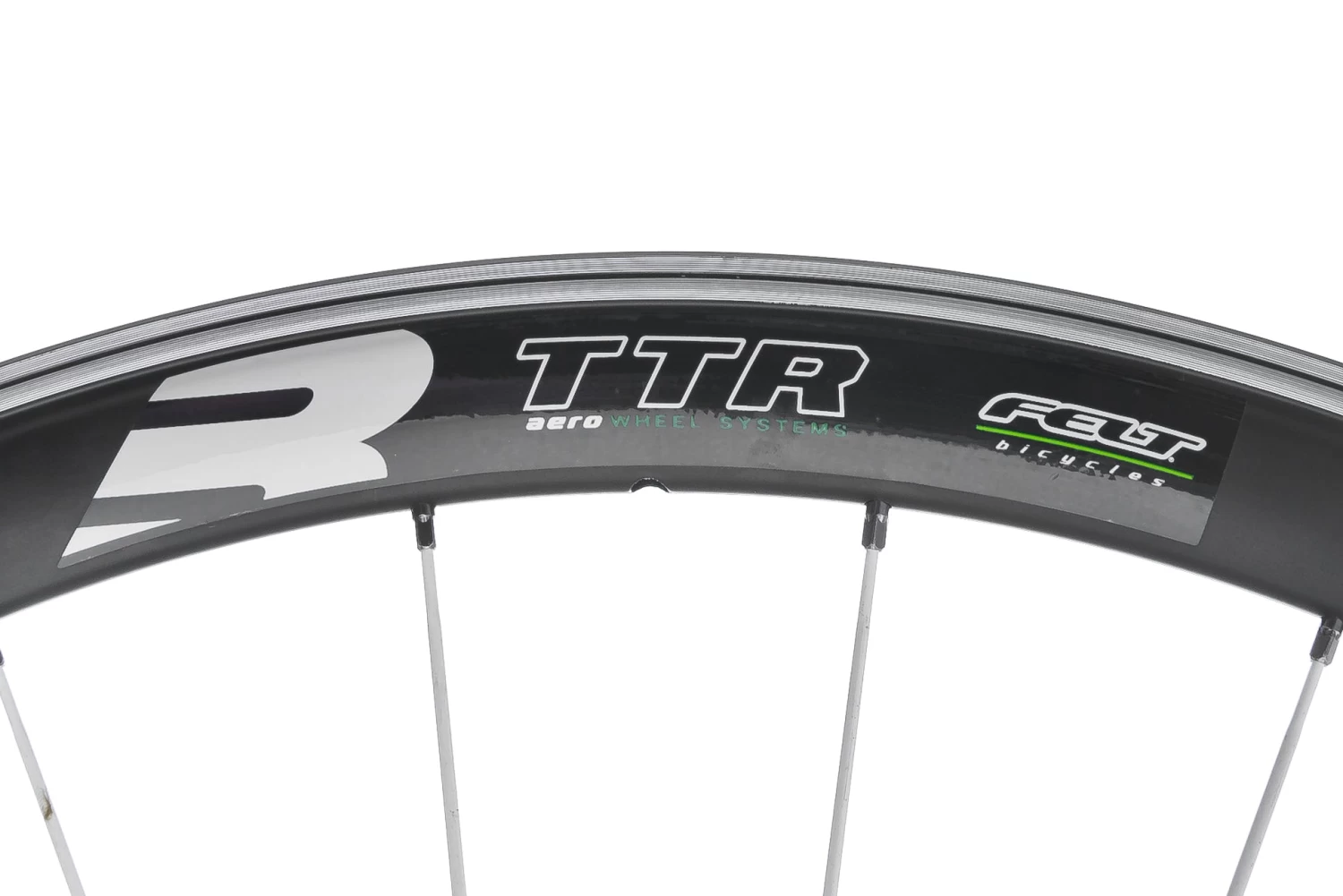 Felt TTR3 Aero Aluminum Clincher 700c Wheelset 6 Felt TTR3 Aero Aluminum Clincher 700c Wheelset - Image 6